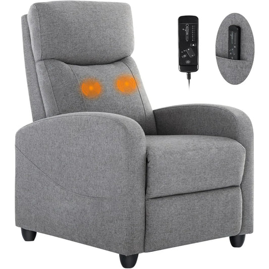 Ultimate Comfort: Adjustable Massage Fabric Chair