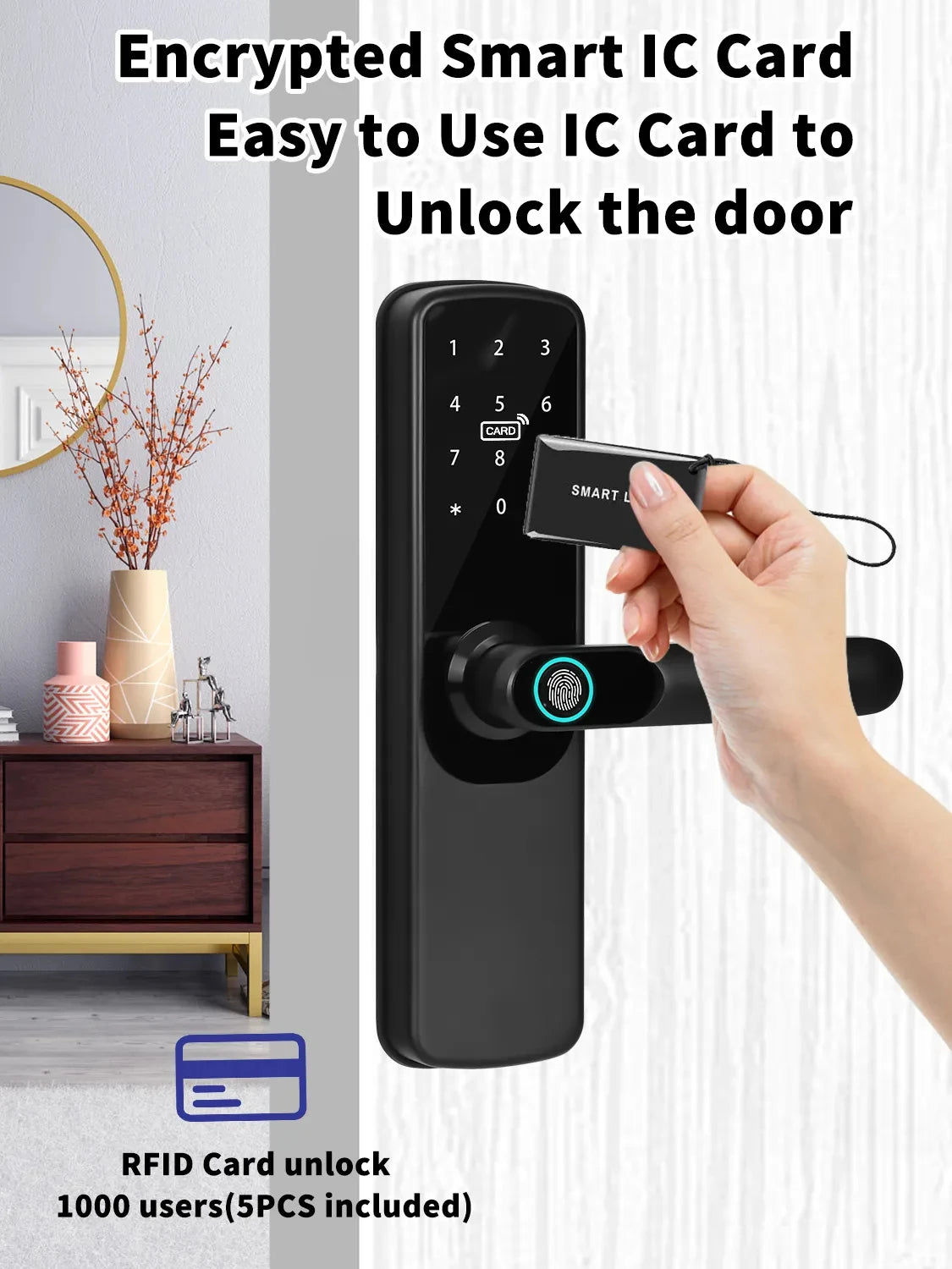 Smart Electronic Door Lock With Biometric Fingerprint