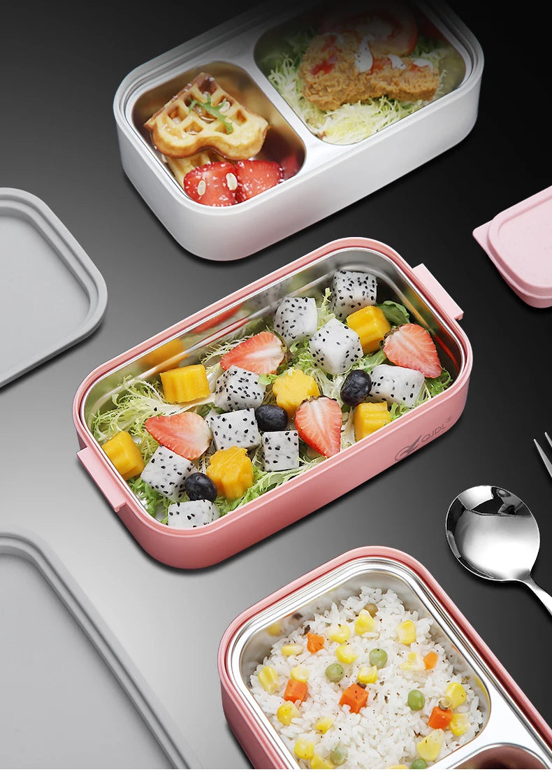 Portable Stainless Steel Lunch Box