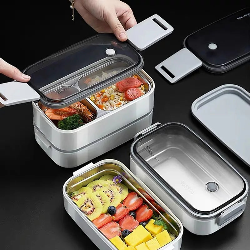 Portable Stainless Steel Lunch Box